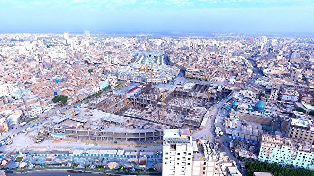 Development plan of Imam Hussein shrine called 'The courtyard of Hazrat Zeinab'