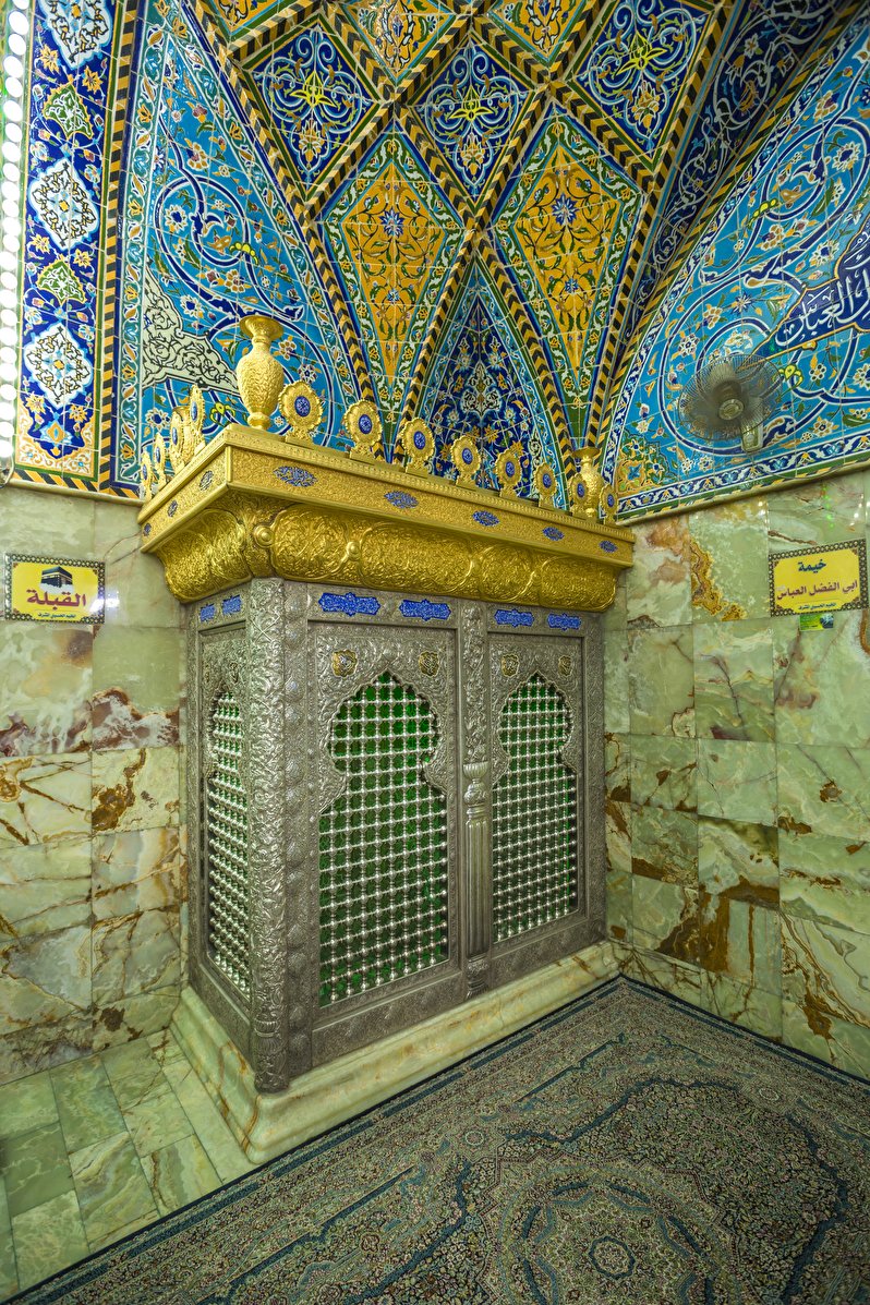 The holy shrine of Hazrat Abbas(piece be upon him)