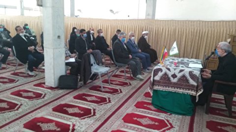 نشست مسئولین مناطق 15گانه  ومبلغین ستاد باز سازی عتبات عالیات اصفهان برگزار شد.