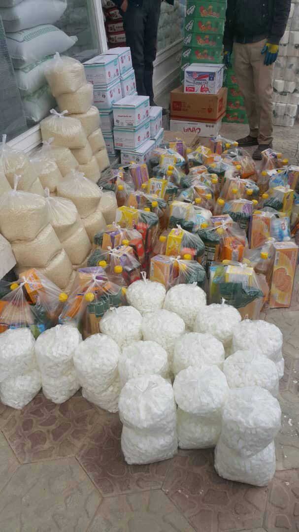 توزیع 30 بسته مواد غذایی به ارزش 6 میلیون تومان بین نیازمندان شهرستان خدابنده