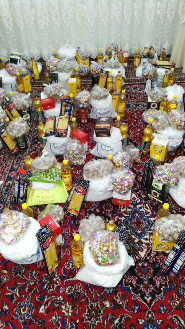 توزیع 24 بسته مواد غذایی بین نیازمندان شهرستان سلطانیه