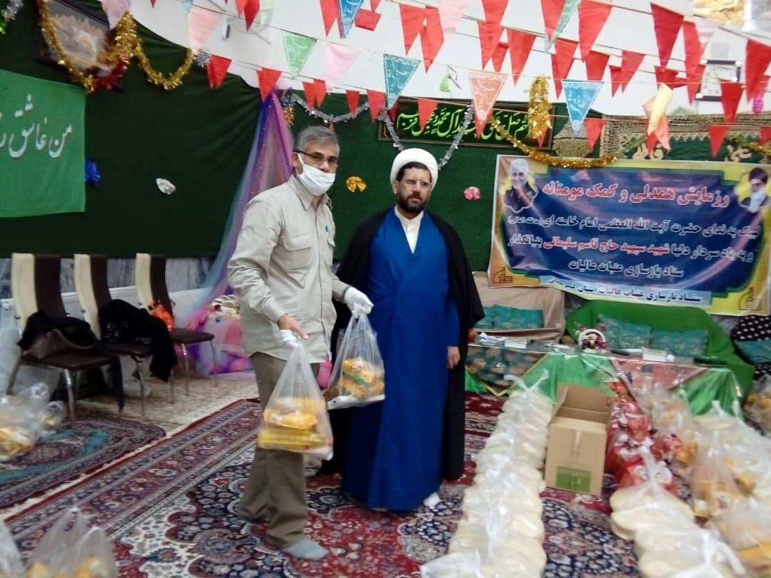 مشارکت ستاد بازسازی عتبات عالیات استان لرستان در رزمایش همدلی و کمک مؤمنانه