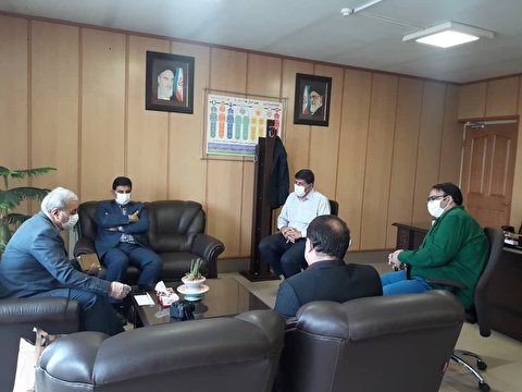 برگزاری جلساتی با مسئولین سازمانها وارگانهای استان