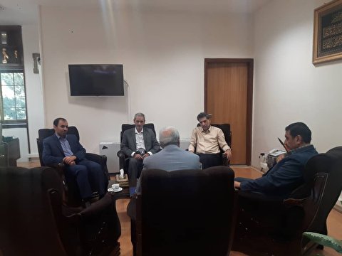 برگزاری جلساتی با مسئولین سازمانها وارگانهای استان