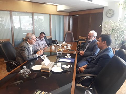 برگزاری جلساتی با مسئولین سازمانها وارگانهای استان