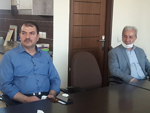 تودیع ومعارفه مسئول محترم معاونت جذب کمکهای مردمی ستاد بازسازی عتبات عالیات استان اصفهان