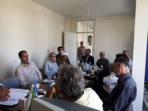 تشکیل جلسه ستاد بازسازی عتبات عالیات شهرستان ارومیه با موکبداران