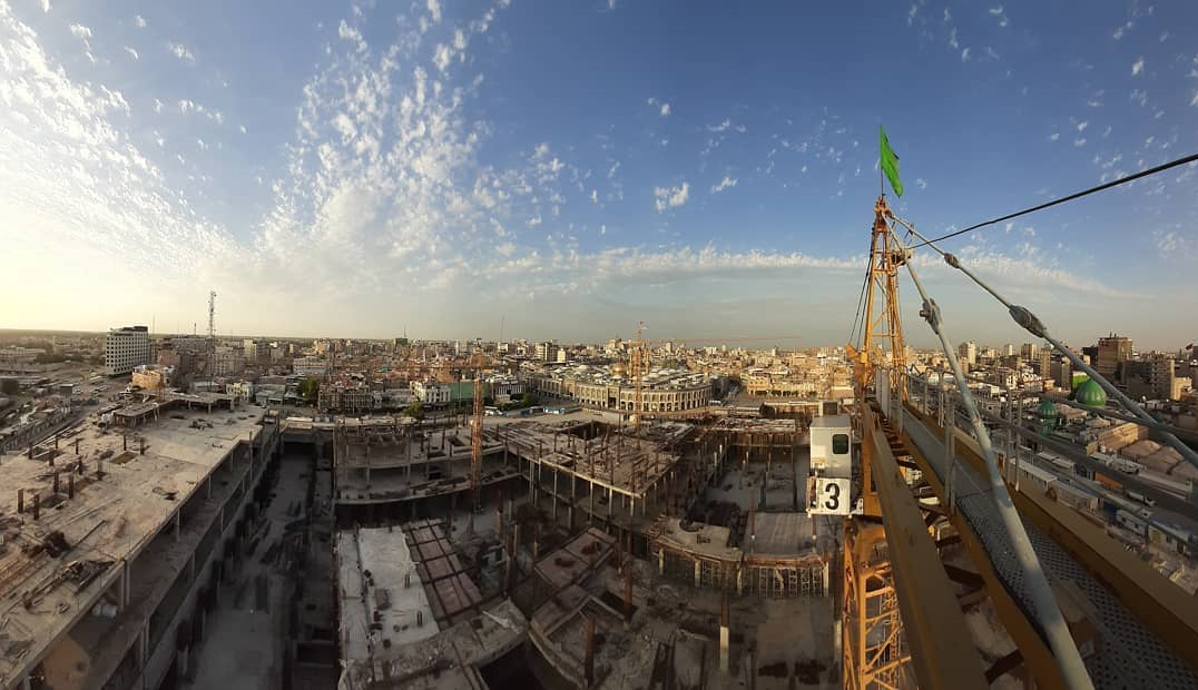 فعالیت مهندسان ایرانی برای توسعه حرم حسینی در ایام کرونا+فیلم و عکس