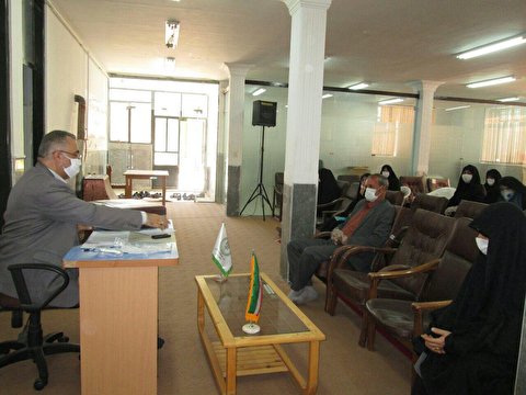 بازدید از شعبه شهرستان خدابنده توسط معاون مشارکتهای مردمی ستاد بازسازی عتبات عالیات استان زنجان