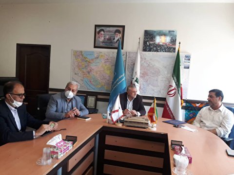 برگزاری جلساتی با مسئولین سازمانها وارگانهای استان