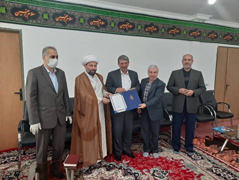 رئيس جديد ستاد بازسازي عتبات عاليات شهرستان نير معارفه شد