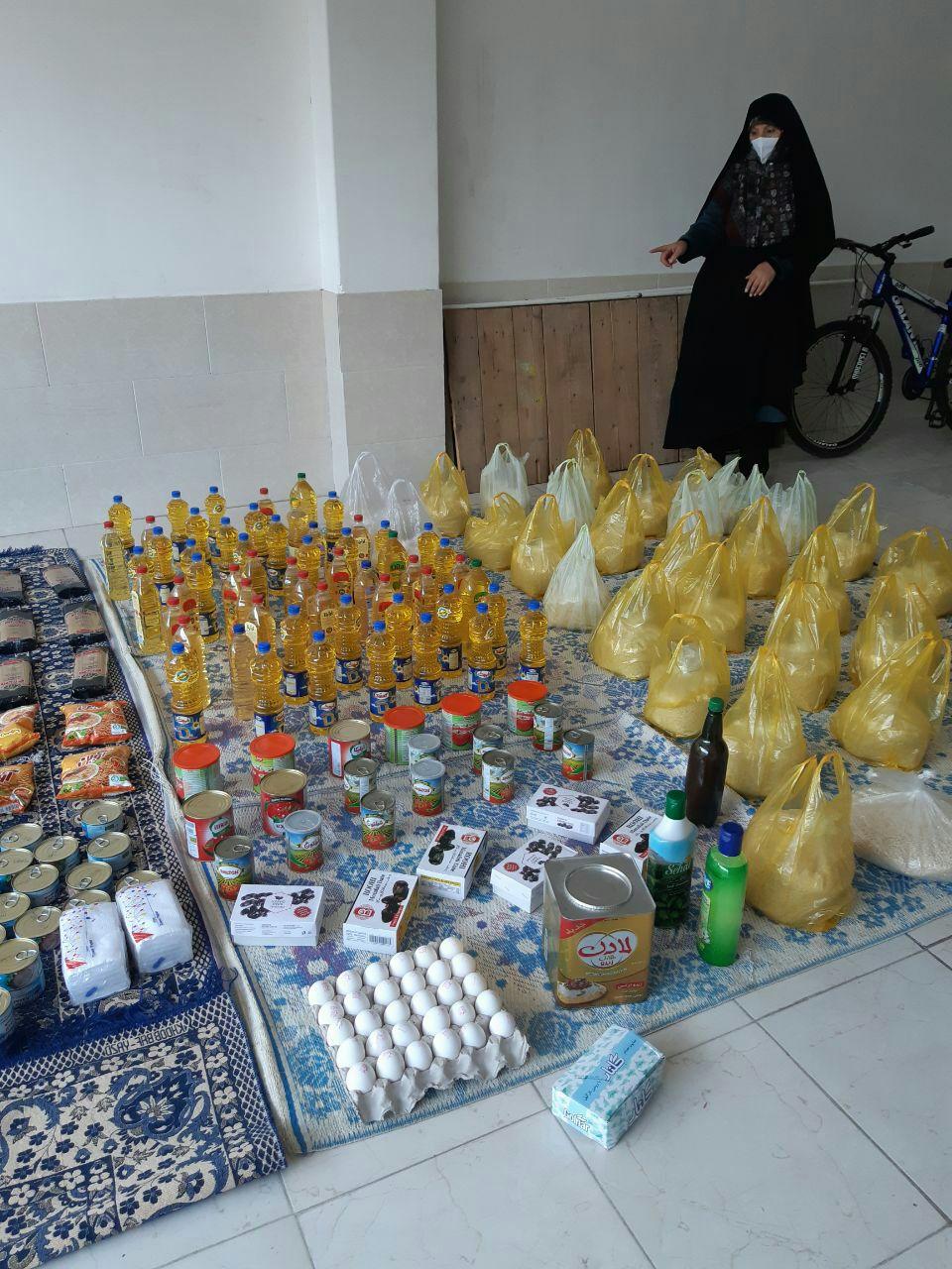 توزیه 50 بسته مواد غذایی در سطح شهر و برخی روستا های زنجان/رزمایش کمک مومنانه تا پایان ماه صفر ادامه خواهد داشت