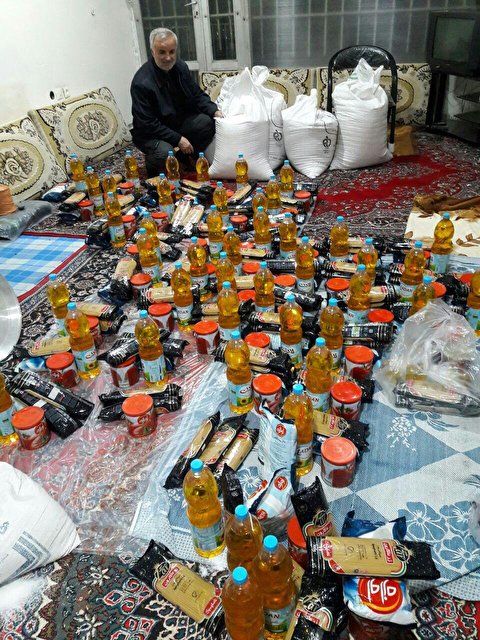 توزیع 100 بسته مواد غذایی و بهداشتی بین نیازمندان شهرستان ابهر