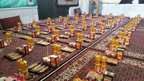 مشارکت یک خیر زنجانی در رزمایش کمک مومنانه در زنجان
