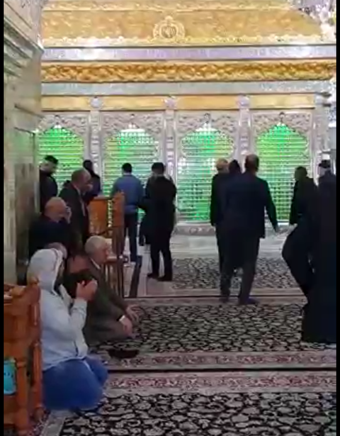 روکش قبور مطهر امامین عسکریین علیهم السلام