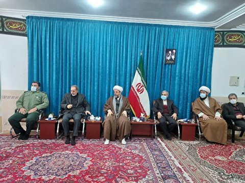برگزاری جلسه هئیت امنای ستاد بازسازی عتبات عالیات شهرستان ملکان