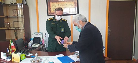رئیس ستاد بازسازی عتبات عالیات استان با فرماندهی سپاه ناحیه خرم آباد دیدار کرد.
