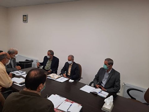 جلسه شورای معاونین ستاد بازسازی عتبات عالیات استان اصفهان به ریاست آقای عسکری تشکیل گردید.