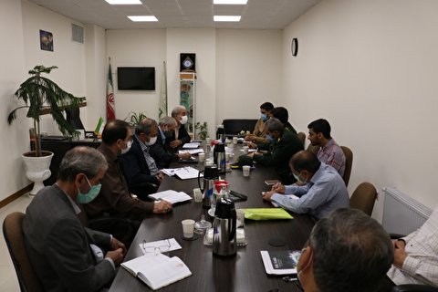 نشست مشترک شورای معاونین ستاد عتبات عالیات استان با معاونین سپاه صاحب الزمان (عج) که به منظور هماهنگی در اجرای طرح یادگار ماندگار برگزار گردید