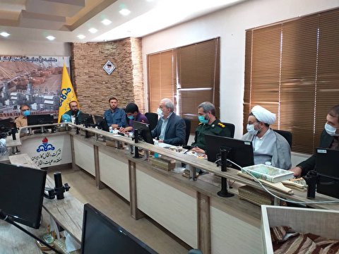 برگزاری نشست هم اندیشی با حضور مسئولین مناطق شهرستان اصفهان و فرماندهان حوزه های مقاومت بسیج ناحیه امام رضا(ع)