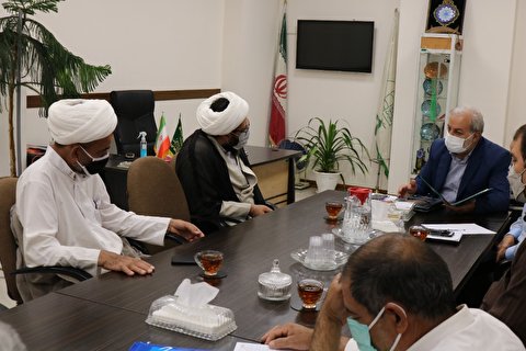 آقای عسکری رئیس ستاد بازسازی عتبات عالیات استان اصفهان در دیدار با مسئول دفتر نمایندگی ولی فقیه در جهاد کشاورزی استان دیدار کرد