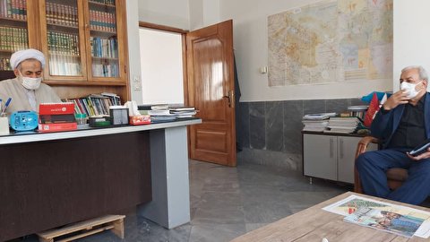 دیدار آقای عسکری  با رئیس کمیته فرهنگی اربعین استان اصفهان