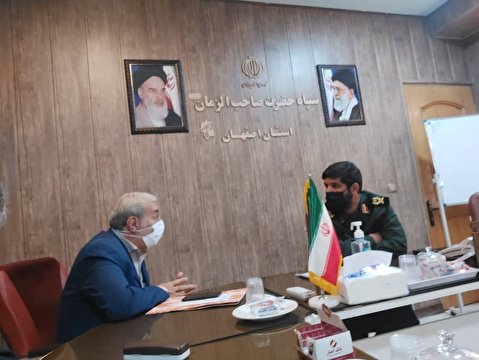 جلسه با جانشین فرماندهی سپاه صاحب الزمان(عج)