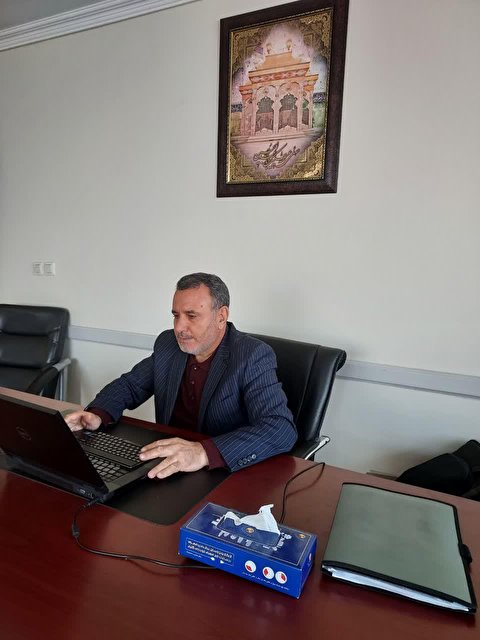 گفتگوی صمیمی با آقای صلاح لو مسئول کارگروه بانکی ستاد بازسازی عتبات عالیات استان آذربایجان شرقی