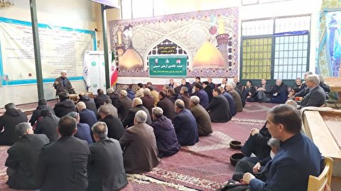 نشست هیئت خادمین اربعین حسینی برگزار شد/قربانعلی بیات مسول امور اربعین ستاد استان شد