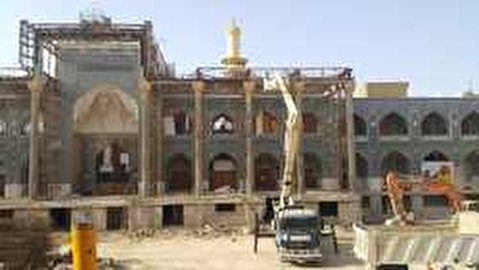فارسی ها مفتخر به ساخت صحن امام محمد باقر (ع) در کاظمین شدند