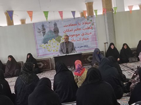 برگزاری جشن میلاد نور توسط بانوان 