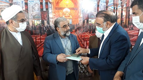 مسئول ستاد توسعه و بازسازی عتبات عالیات در کانون مداحان اهل بیت(ع) استان فارس منصوب شد