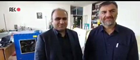 بازدید رئیس ستاد توسعه و بازسازی عتبات عالیات استان سمنان از شرکت تولیدی کولرهای آبی سنگرکار