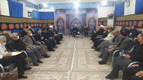 برگزاری جلسه هیات امنای ستاد توسعه و بازسازی عتبات عالیات استان لرستان