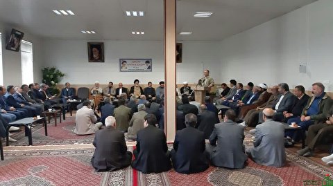 همایش تجلیل از اربعینیان شهرستان خدابنده برگزار شد