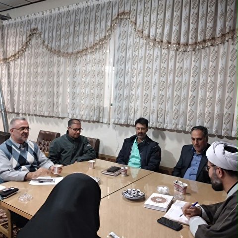 جلسه شورای ستاد توسعه و بازسازی عتبات عالیات شهرستان زنجان برگزار شد