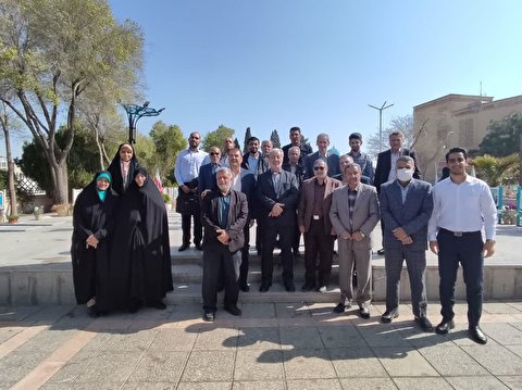 تجدید پیمان با شهدا در آغاز سال جدید