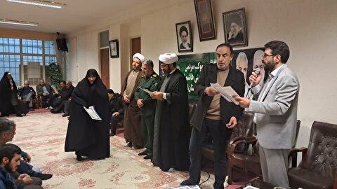 برگزاری مراسم تجلیل از خادمین مواکب اربعین شهرستان ابهر