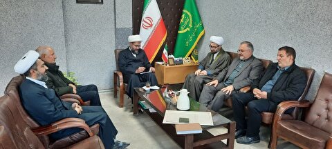 دیدار با مسئول محترم حوزه نمایندگی ولی فقیه سازمان جهاد کشاورزی استان