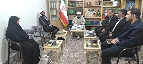 برگزاری جلسه شورای ستاد توسعه و بازسازی عتبات عالیات شهرستان خرمدره