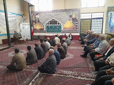 برگزاری نشست هیئت خادمین حرم ساز فاطمی