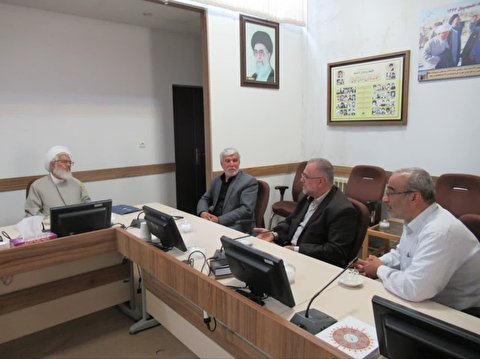 دیدار مسولین ستاد با نماینده محترم ولی فقیه در استان