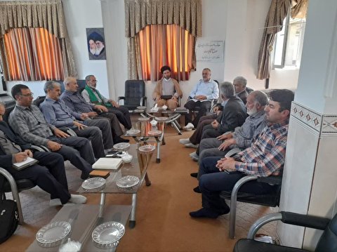 برگزاری جلسه برنامه ریزی ماه محرم در ستاد شهرستان سلطانیه