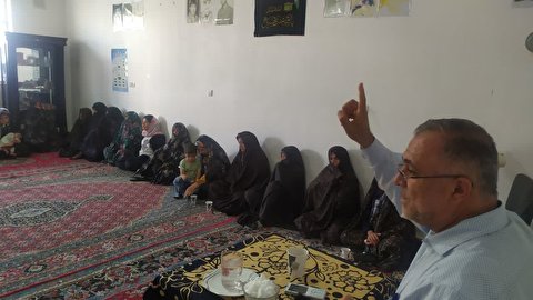 برگزاری جلسه معرفی ستاد به بانوان روستاهای بخش مرکزی شهرستان زنجان