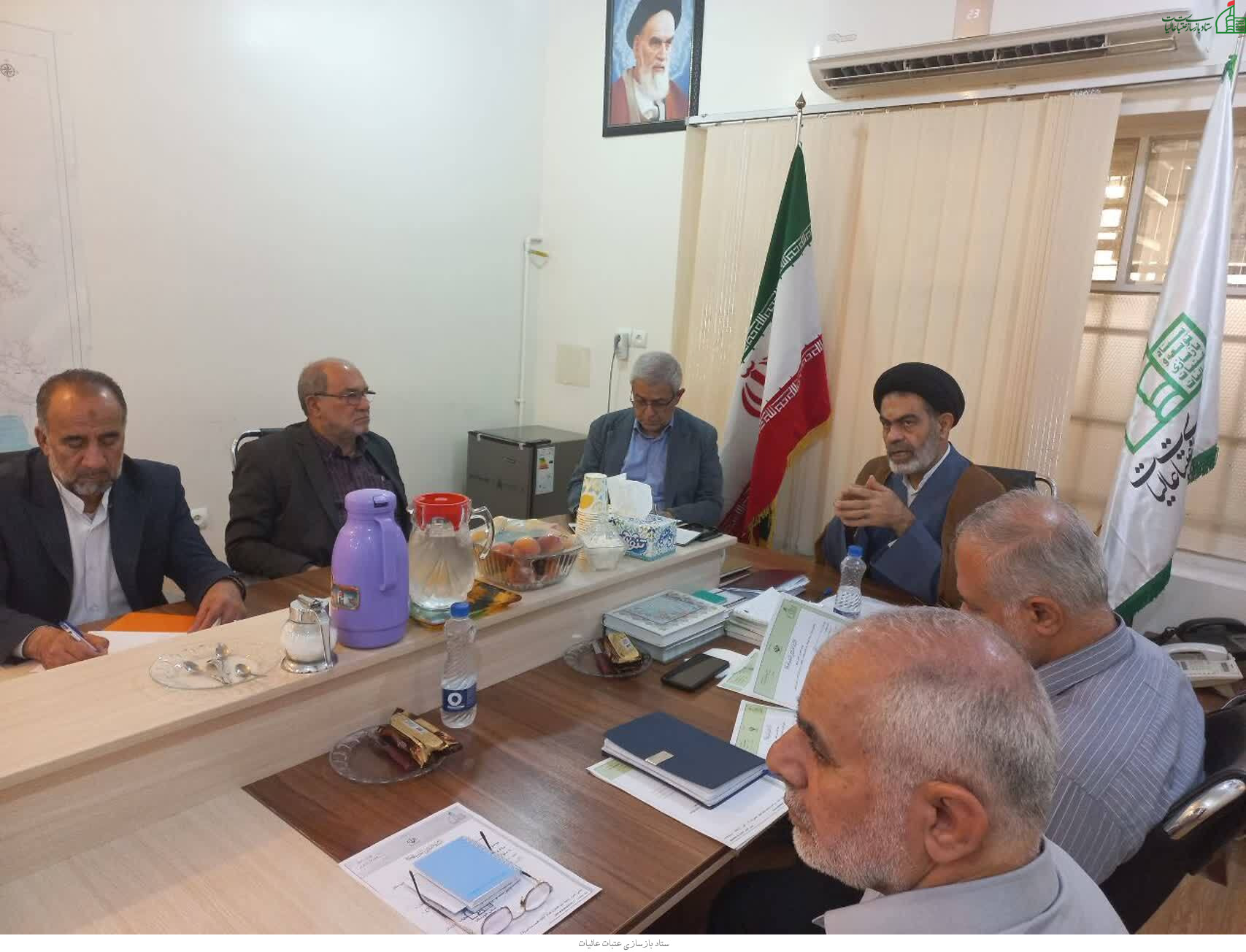 بررسی میزان آمادگی مواکب اربعین در پایانه های خوزستان با حضور رئیس ستاد توسعه و بازسازی عتبات عالیات کشور