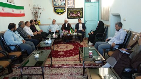 برگزاری جلسه هماهنگی برنامه های ماه محرم در هیدج شهرستان ابهر