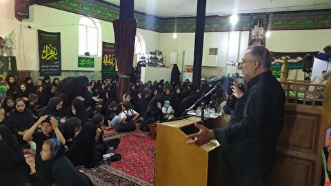 معرفی ستاد در مراسم شیرخوارگان دیزج آباد بخش مرکزی شهرستان زنجان