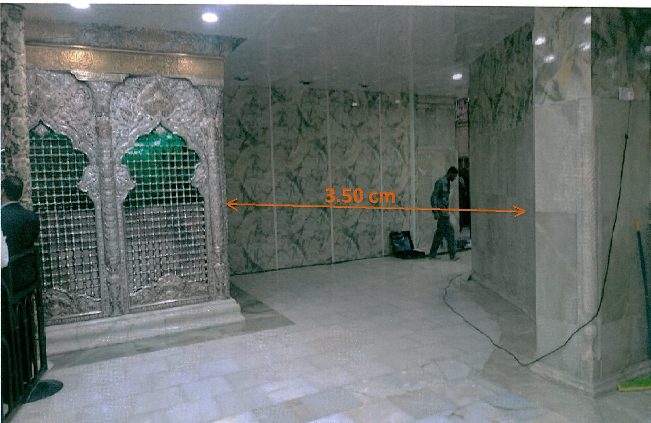 تقلیل حجم ستون های اطراف مضجع مطهر و ترفیع گنبد حرم مطهر سید الشهداء(علیه السلام) با عنوان پروژه معراج