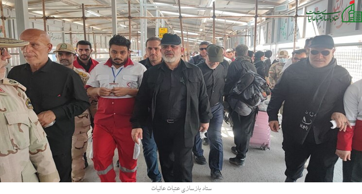 خارج شدن 2 هزار موکب ایرانی از مرز شلمچه برای خدمت به زائران در عراق