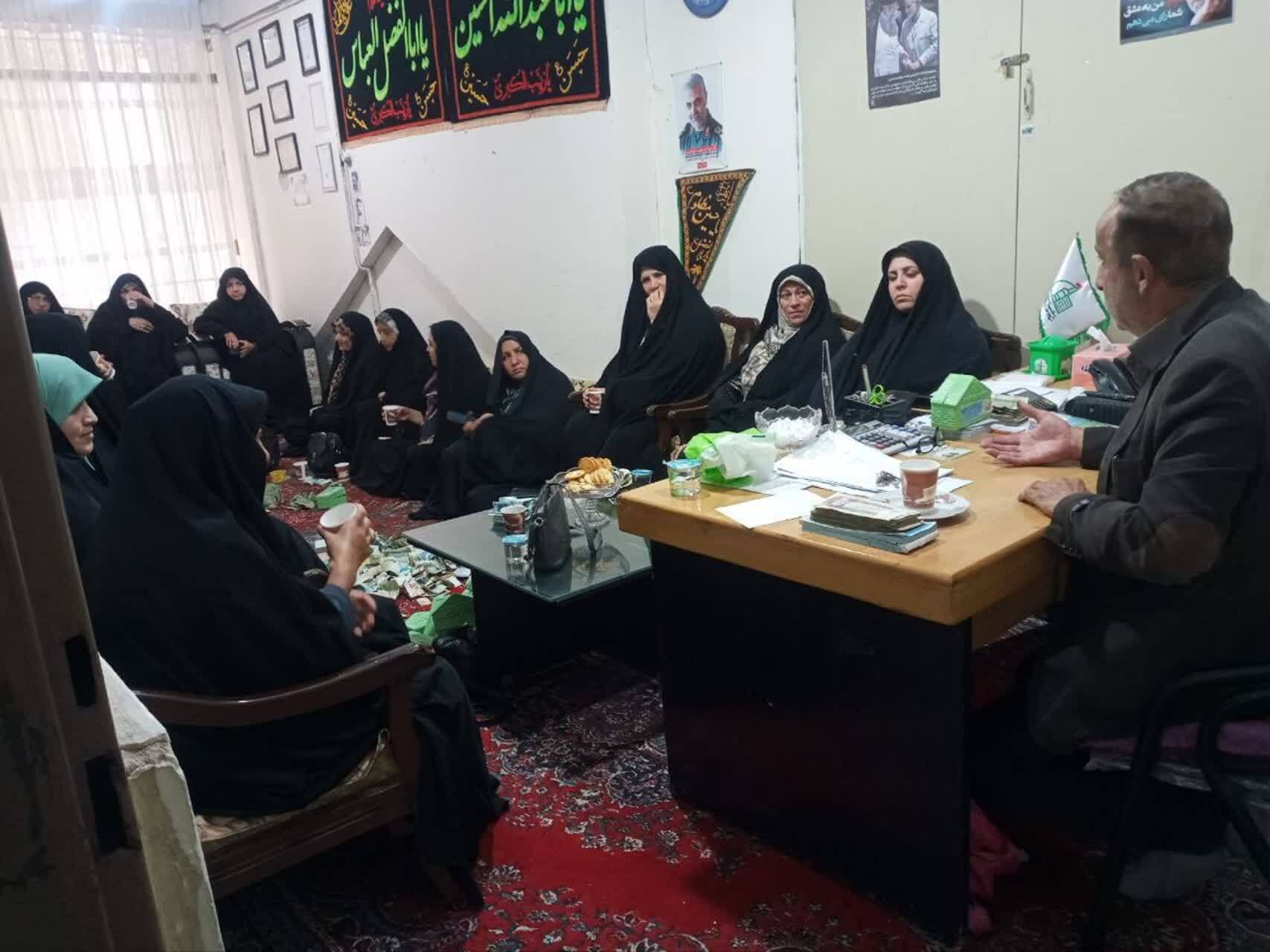 برگزاری جلسه هماهنگی بانوان رابط ستاد شهرستان ابهر